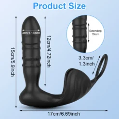 marielove Cockring mit Prostata und Hoden Vibrator mit App