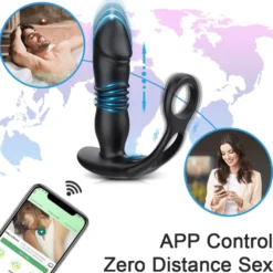 marielove Cockring mit Prostata Vibrator mit App