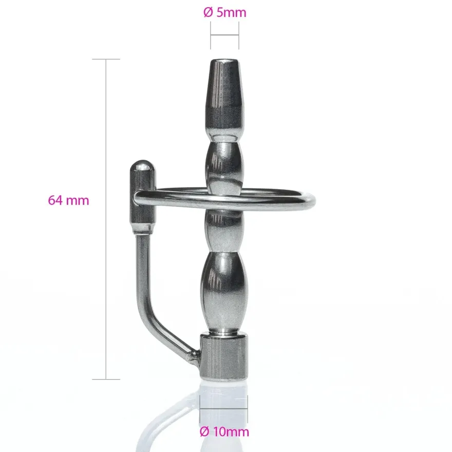 marielove Dilator Edelstahl Penisplug Ø 3mm Bohrung