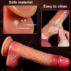 marielove Dildo Vibrator mit Heiz-, Stoß-, Rotationsfunktion & App