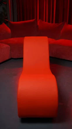 Marielove Erotischer Sex Chair Lounger–Ergonomisches Liebesmöbel für Vielseitige Positionen–Verstärkter Holzrahmen & Hochdichter Schaumstoff – 160cm