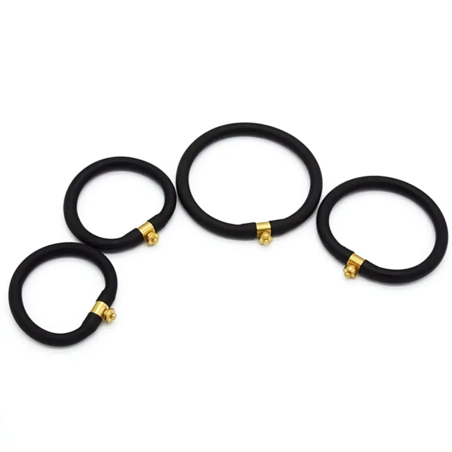 marielove E-Stim Toys Reizstromschlaufen 4 Stück 3.5mm Snap