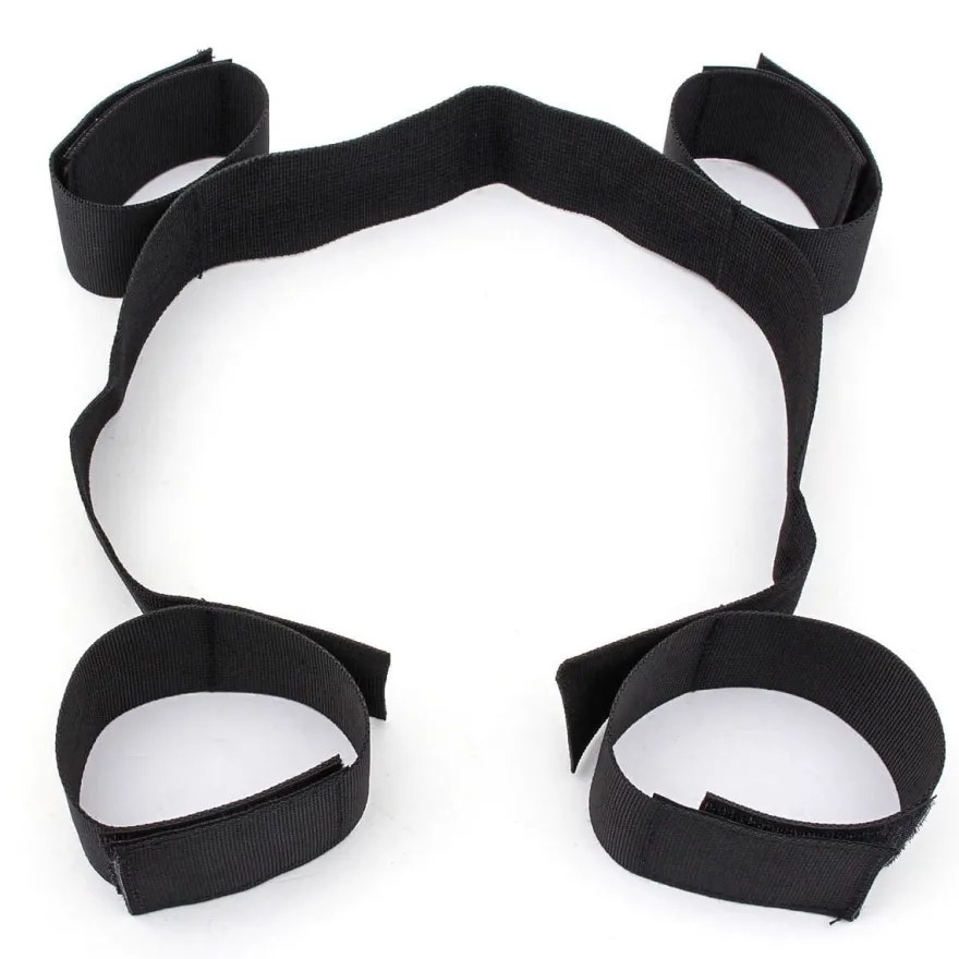 marielove Fußfessel Bondage Fessel System 4 Zonen Klettverschluss