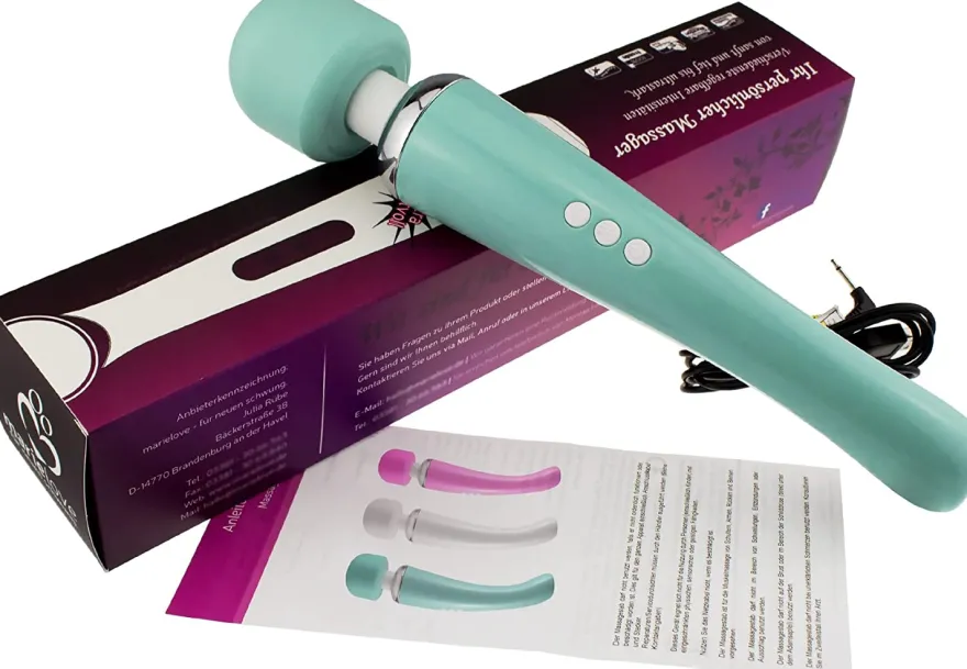 marielove Magic Wand Vibrator Elegance Massager Mint