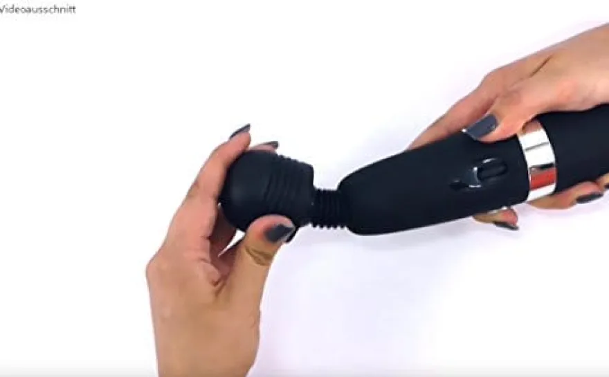 marielove Magic Wand Vibrator King Kong Massager Schwarz