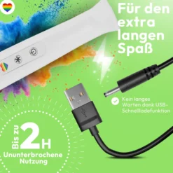 marielove Magic Wand Vibrator Magic Wand Akku Weiß