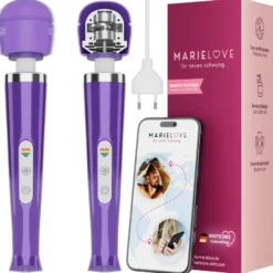 marielove Magic Wand Vibrator Magic Wand Netz Lila