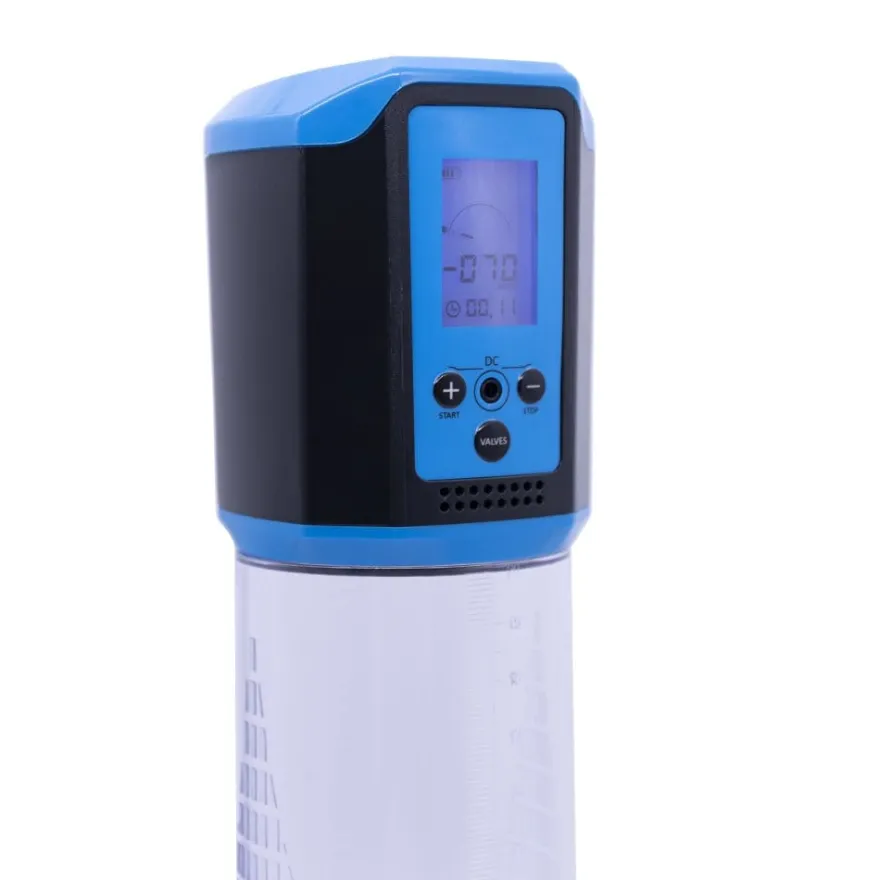 marielove Penis Pumpe elektrisch mit LCD Manometer