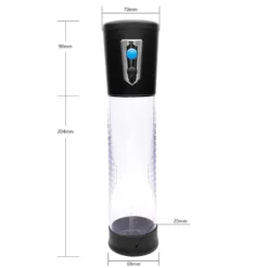 marielove Penis Pumpe elektrisch mit LCD Manometer
