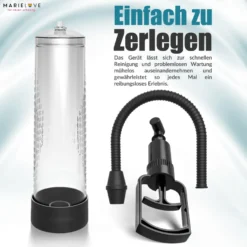 marielove Penis Pumpe mit Zugriff