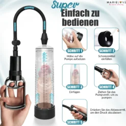 marielove Penis Pumpe mit Zugriff