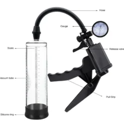marielove Penis Pumpe mit Zugriff und Manometer