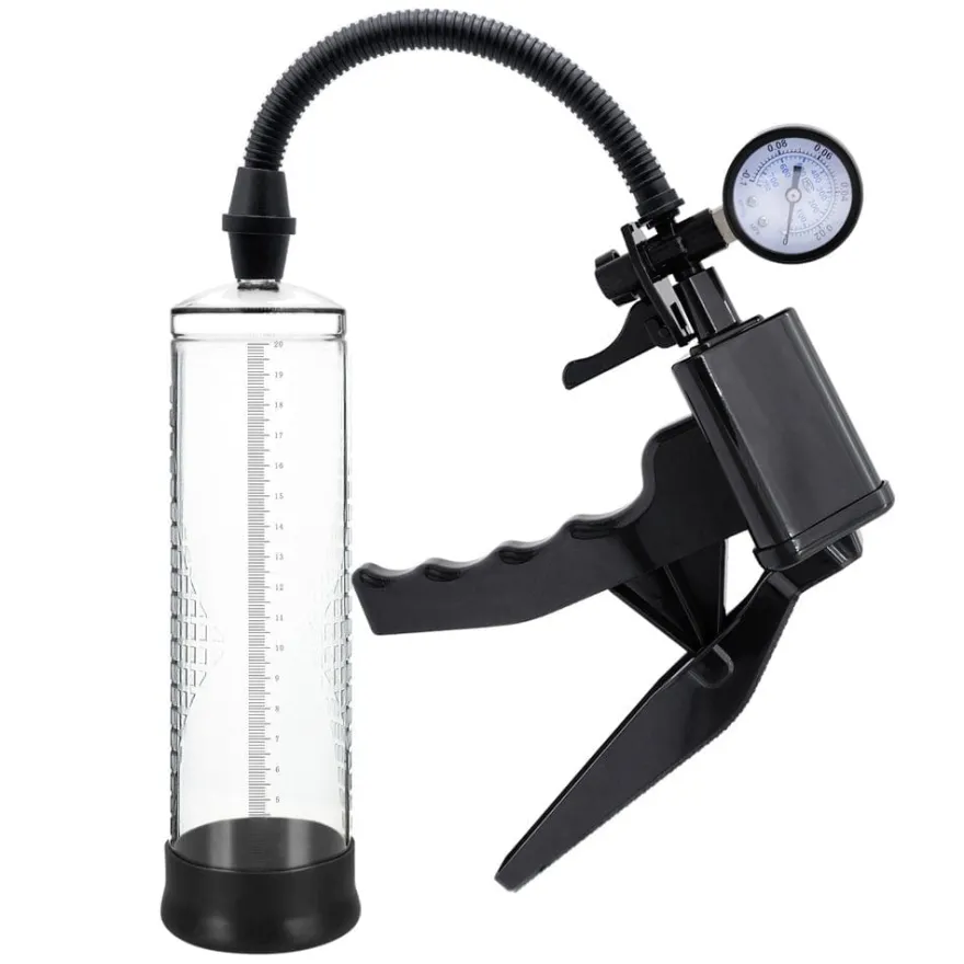 marielove Penis Pumpe mit Zugriff und Manometer