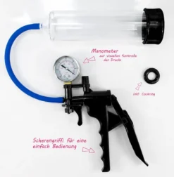 marielove Penispumpe Penispumpe mit Manometer