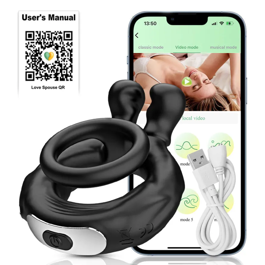 marielove Penisring Bunny mit App