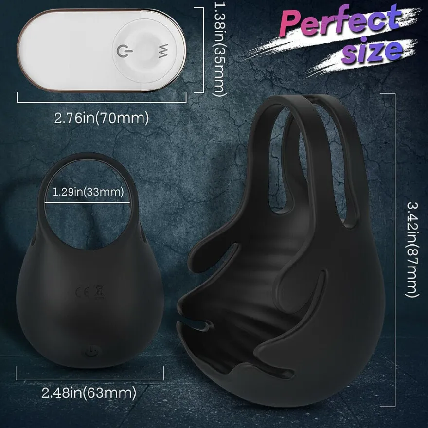 marielove Penisring mit Hodenvibrator