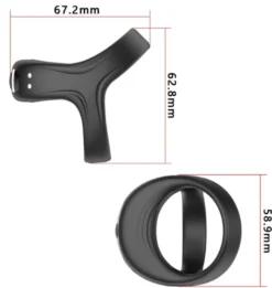 marielove Penisring Penis-Hoden-Ring inklusive Vibrator