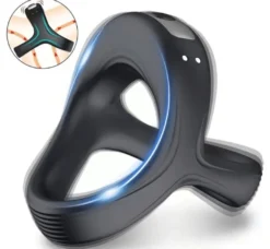 marielove Penisring Penis-Hoden-Ring inklusive Vibrator