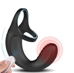 marielove Penisring Penis-Hoden-Ring mit Perineum Vibrator