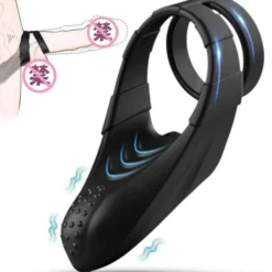 marielove Penisring Penis-Hoden-Ring mit Vibrator