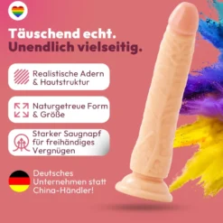 marielove Saugnapfdildo 21cm Dildo mit Saugnapf