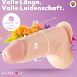 marielove Saugnapfdildo Dicker 27cm Dildo 1,1kg