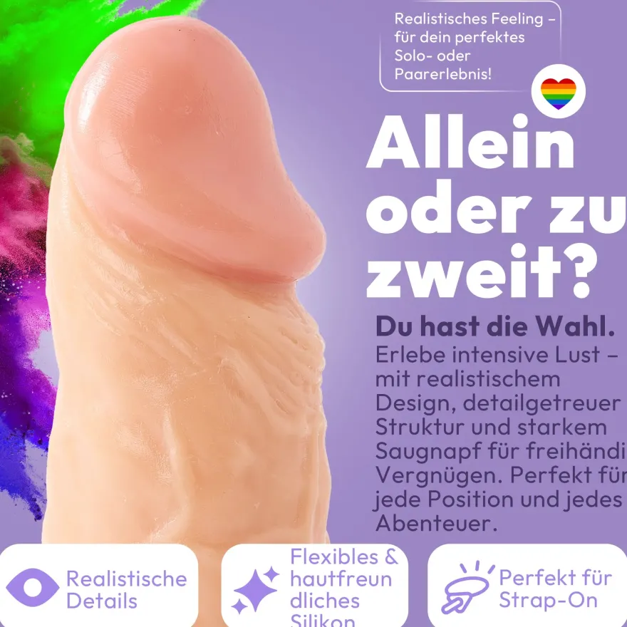 marielove Saugnapfdildo Dildo Paul 24cm