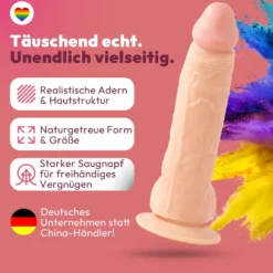 marielove Saugnapfdildo Dildo Paul 24cm