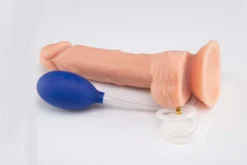 marielove Saugnapfdildo Spritzender Dildo 23cm Pumpball