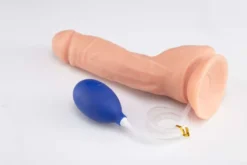 marielove Saugnapfdildo Spritzender Dildo 23cm Pumpball