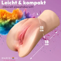 marielove Taschenmuschi Hadley-Juniper SILIKON