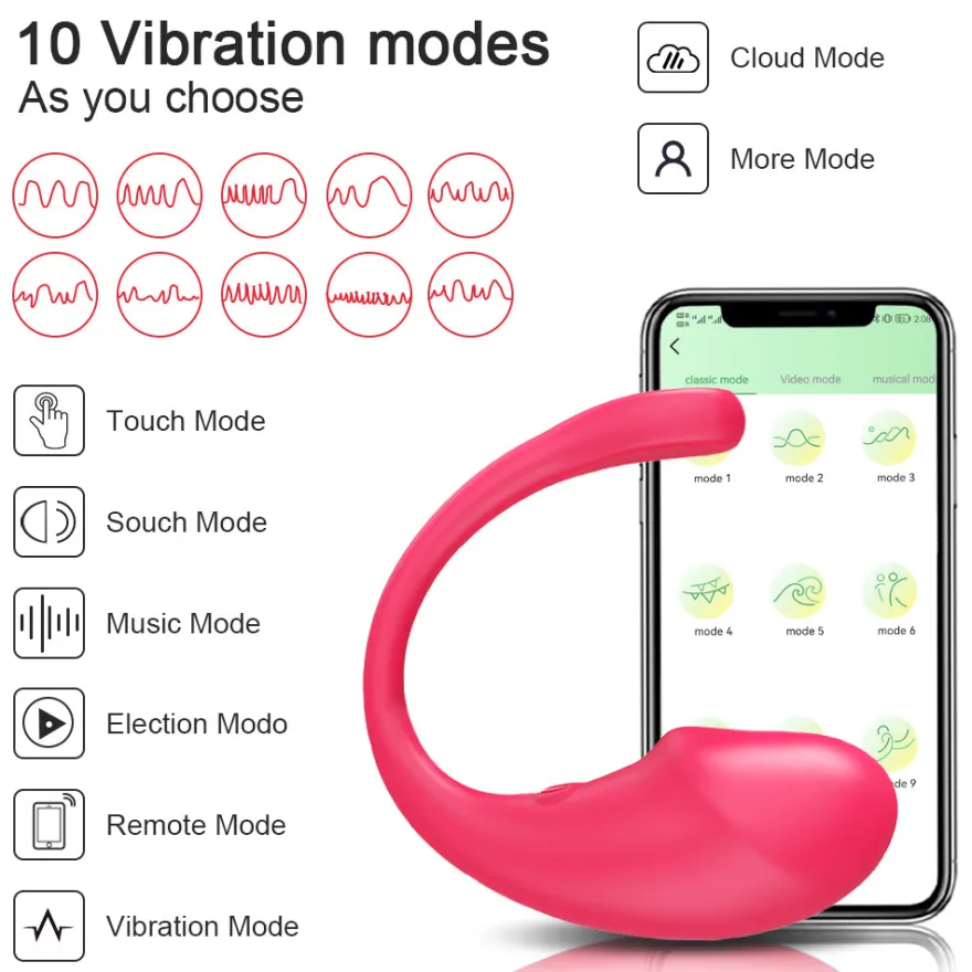 marielove Vibro Ei Hook mit App