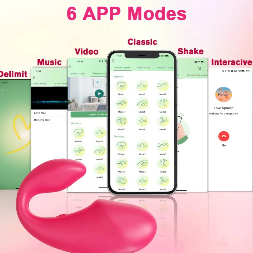 marielove Vibro Ei Ring mit App