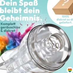 Masturbator Taschenmuschi 18 cm 3 Texturen