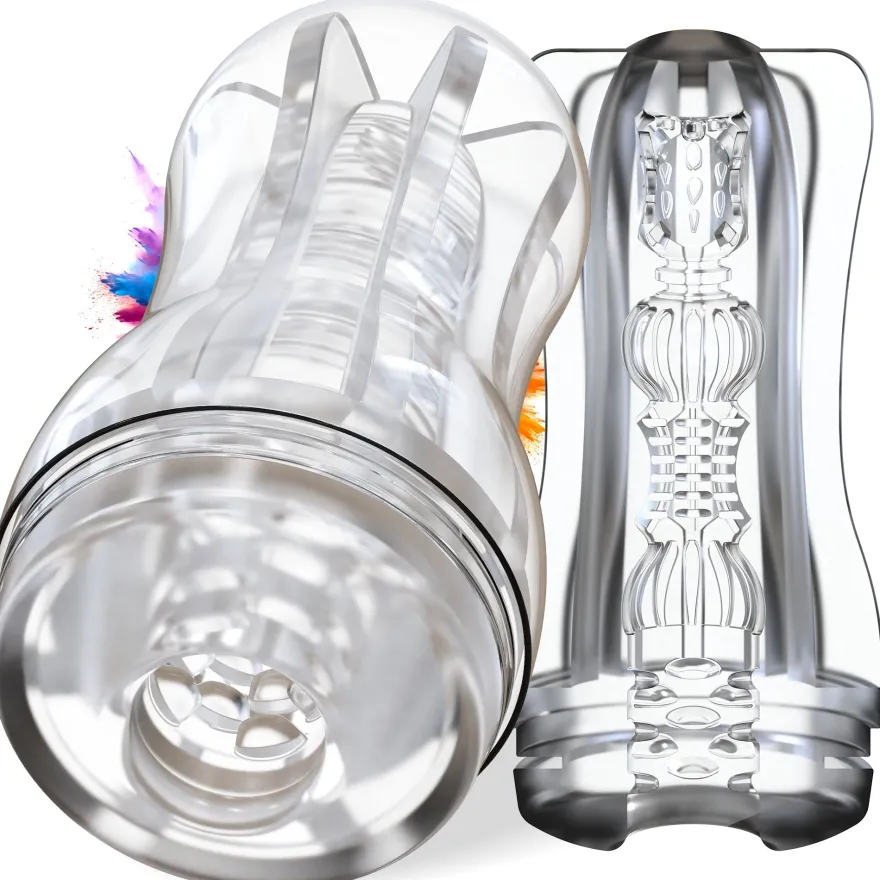 Masturbator Taschenmuschi 18 cm 3 Texturen