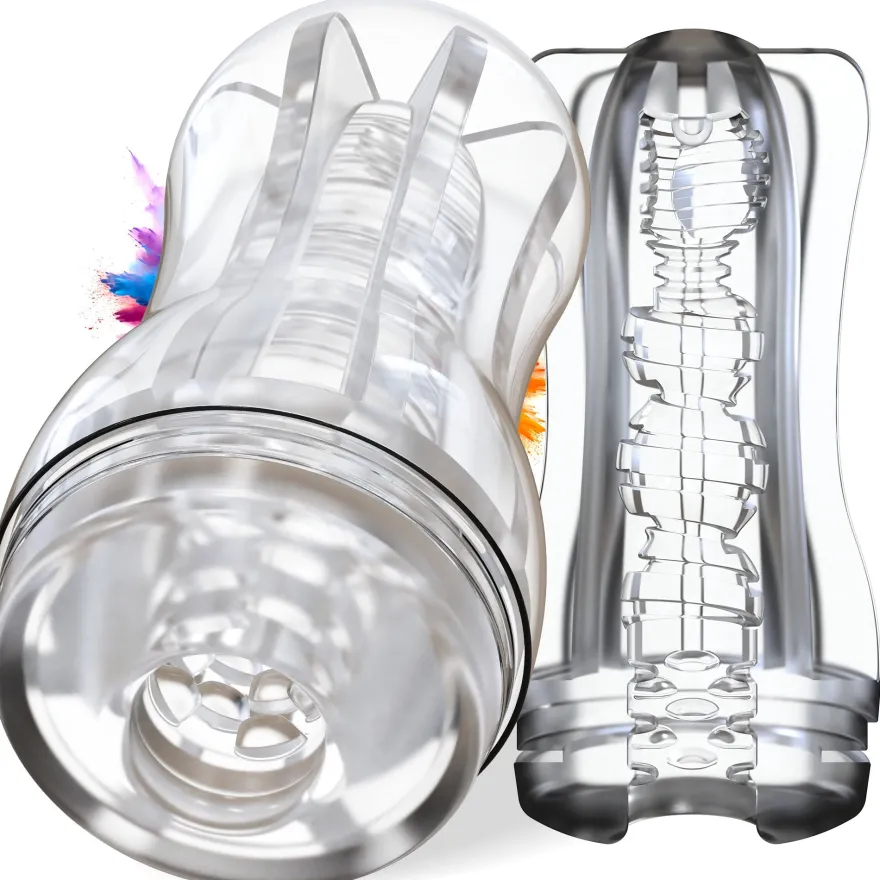 Masturbator Taschenmuschi 18 cm 3 Texturen