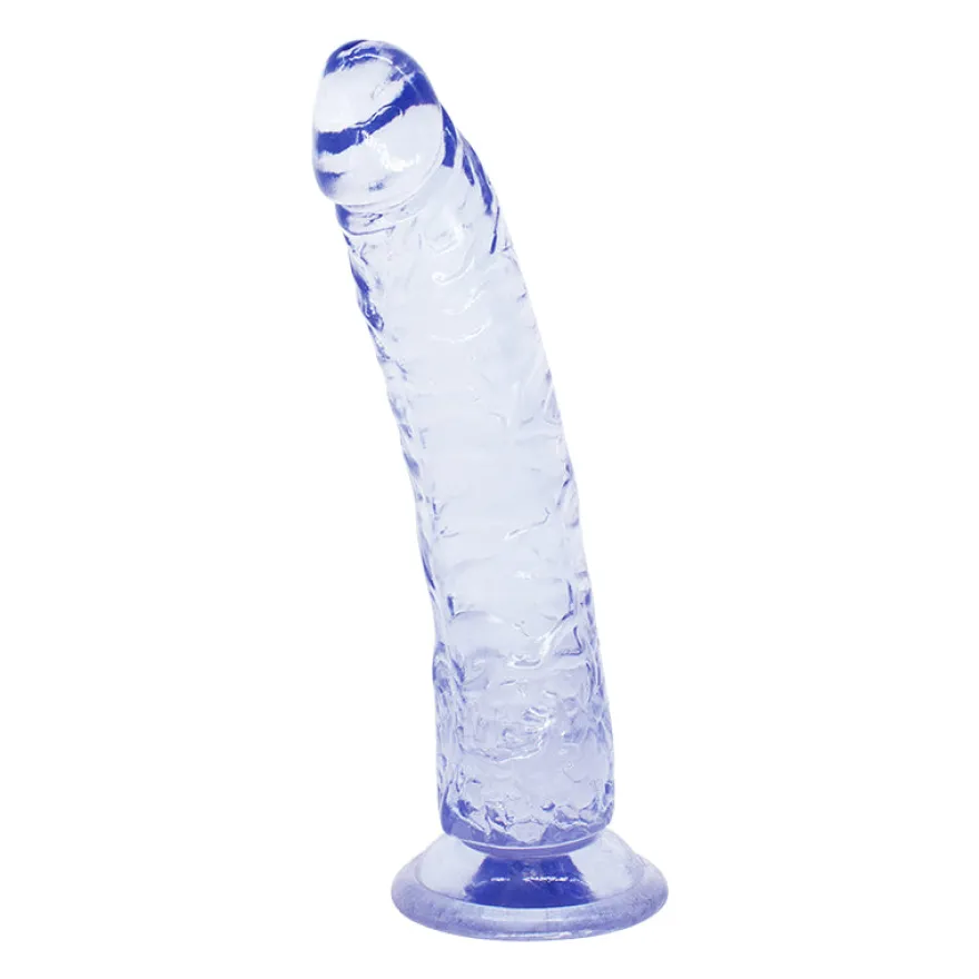 215mm Dildo no Vibrator Sex Toy Saugnapf Penis Anal PVC 3D Adern Schaft