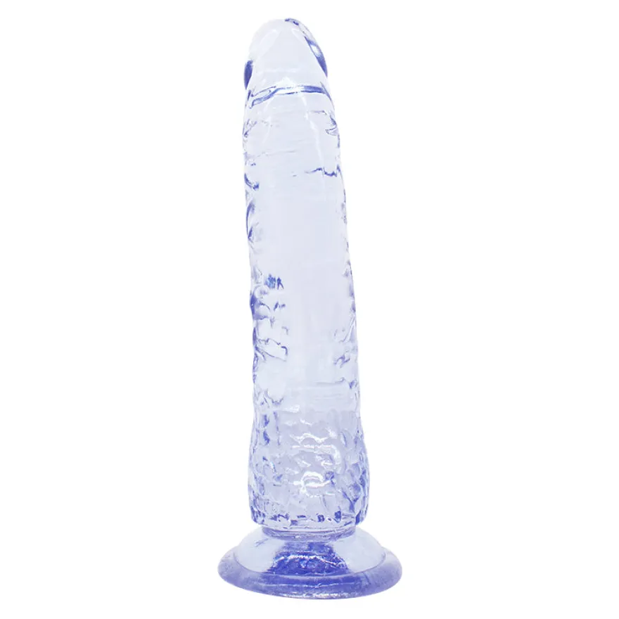 215mm Dildo no Vibrator Sex Toy Saugnapf Penis Anal PVC 3D Adern Schaft