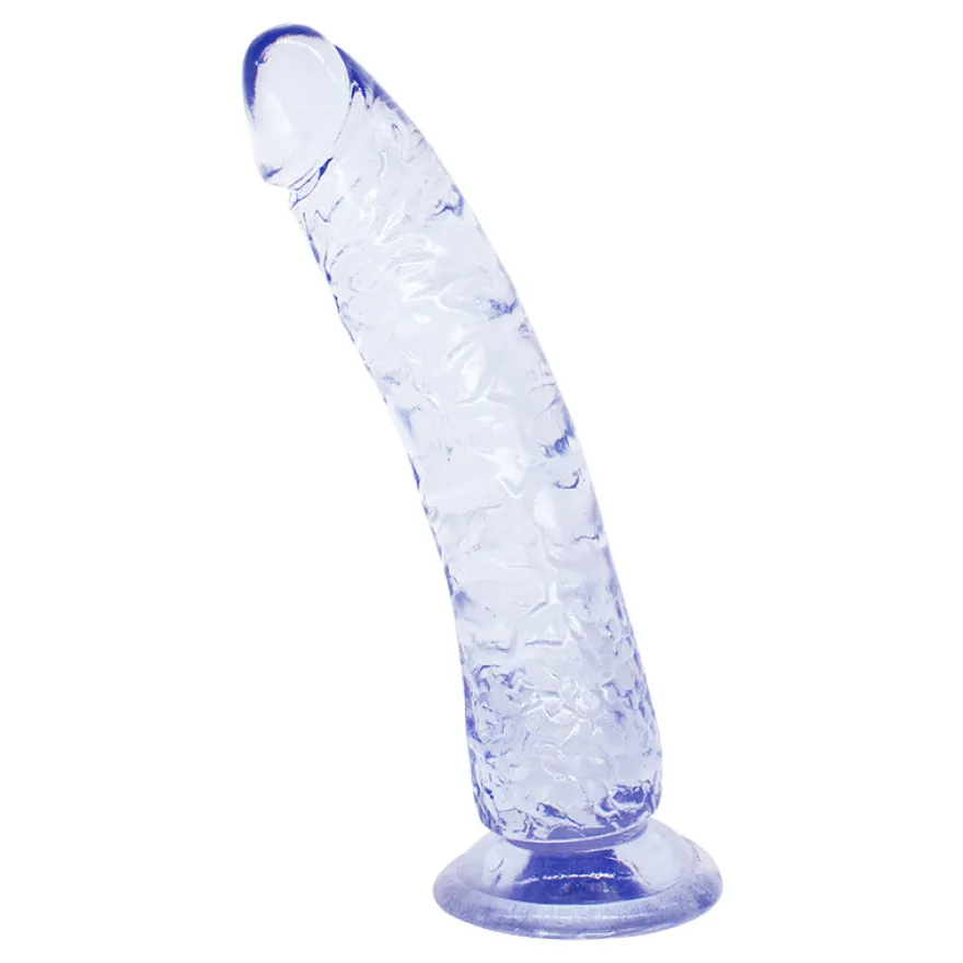 215mm Dildo no Vibrator Sex Toy Saugnapf Penis Anal PVC 3D Adern Schaft