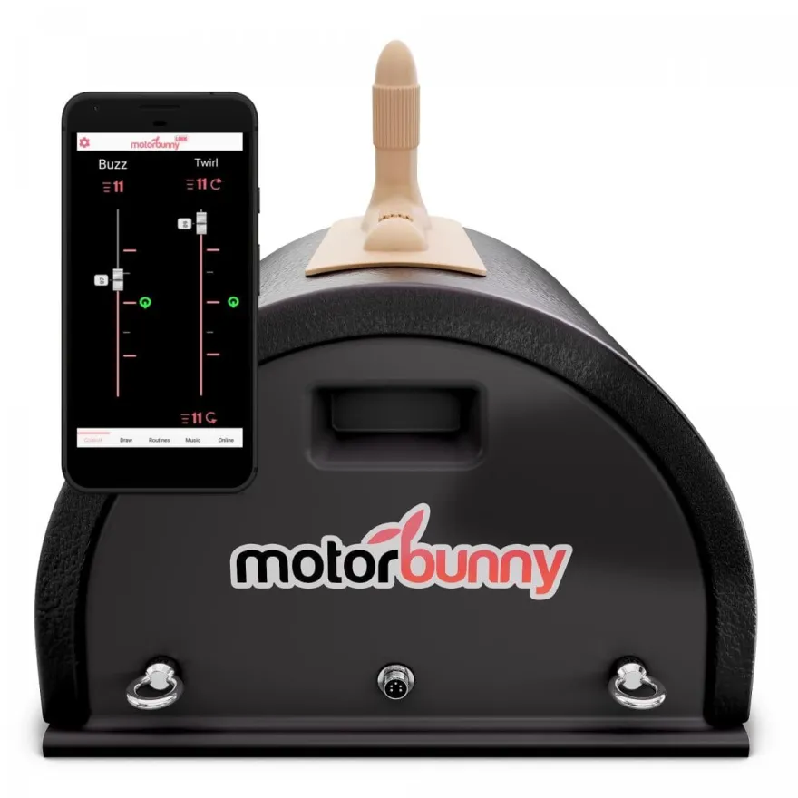 MotorBunny Fickmaschine Motorbunny Original Sexmaschine + LINK Bluetooth Set