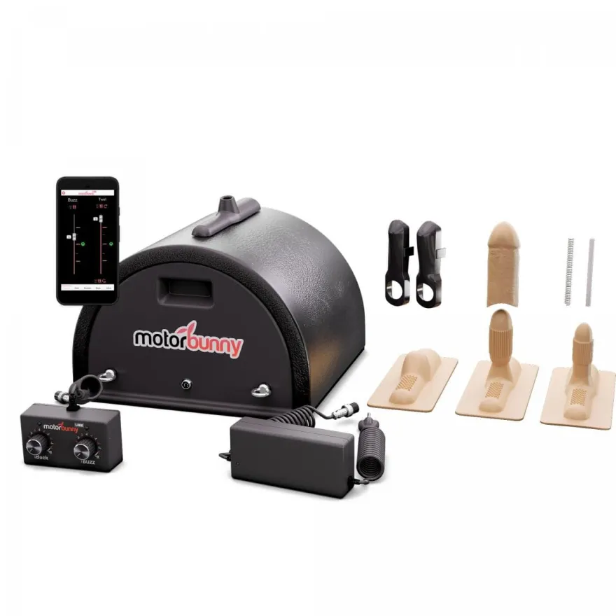 MotorBunny Fickmaschine Motorbunny Original Sexmaschine + LINK Bluetooth Set