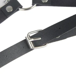 PU Leder Bondage Harness Slip mit Kette SM Panty Strap verstellbar