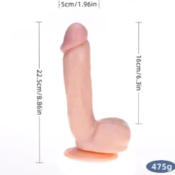 Realistischer Dildo 22cm
