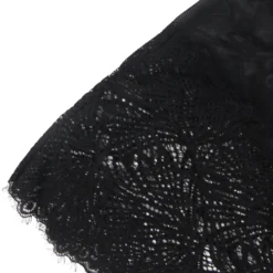 Sexy Black Lace Babydoll – Adjustable Shoulder Straps, Tight Fit, High-Quality Lingerie