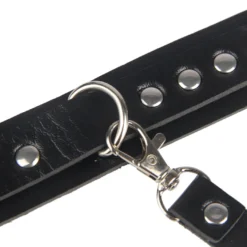 Sexy Bondage Gürtel Beinring PU Leder Kette Punk Strap verstellbar