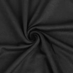 Sexy Schwarzes Nachtkleid – Modal, Spitze & Schlitz, verführerische Lingerie