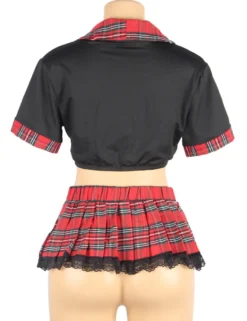 Sexy Student Uniform Minirock – High-Quality College Style Cosplay Outfit
