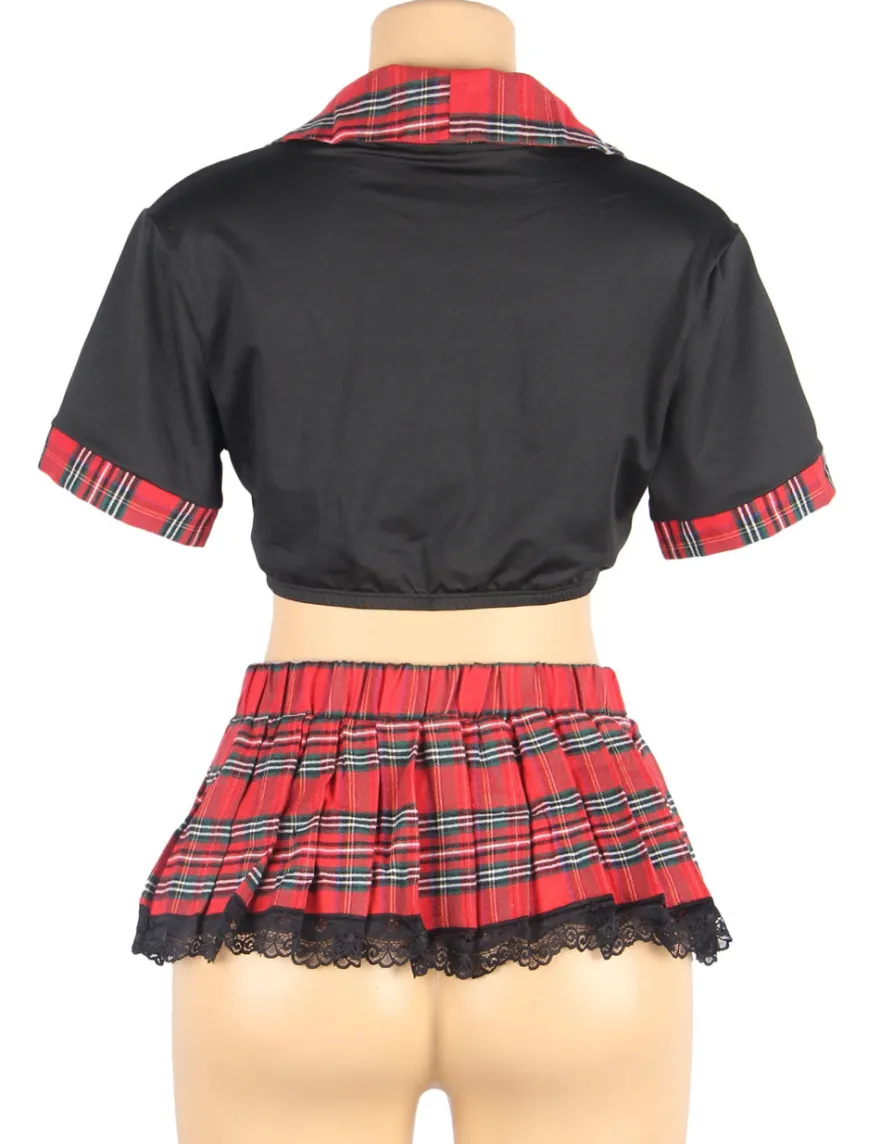 Sexy Student Uniform Minirock – High-Quality College Style Cosplay Outfit