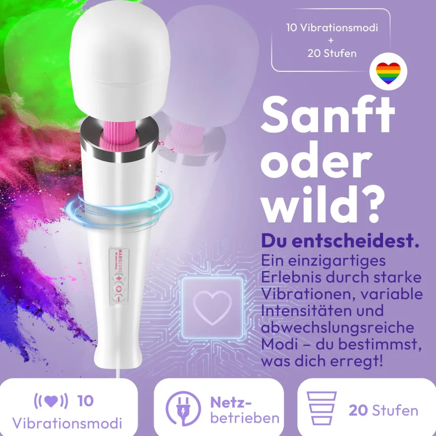 Stärkster !!! Magic Wand Vibrator Magic Wand Netz
