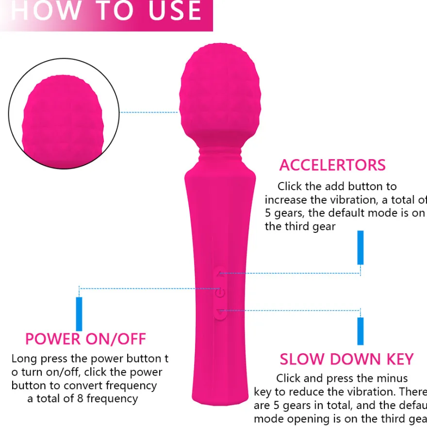 Vibrator Stimulation Klitoris Vagina GM-015